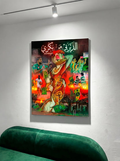 طابلو تيفو الديربي